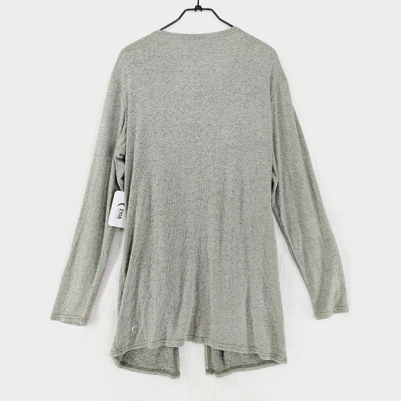 ZYIA Sweaters New Zyia Active Army Green Lounge Boyfriend Pockets